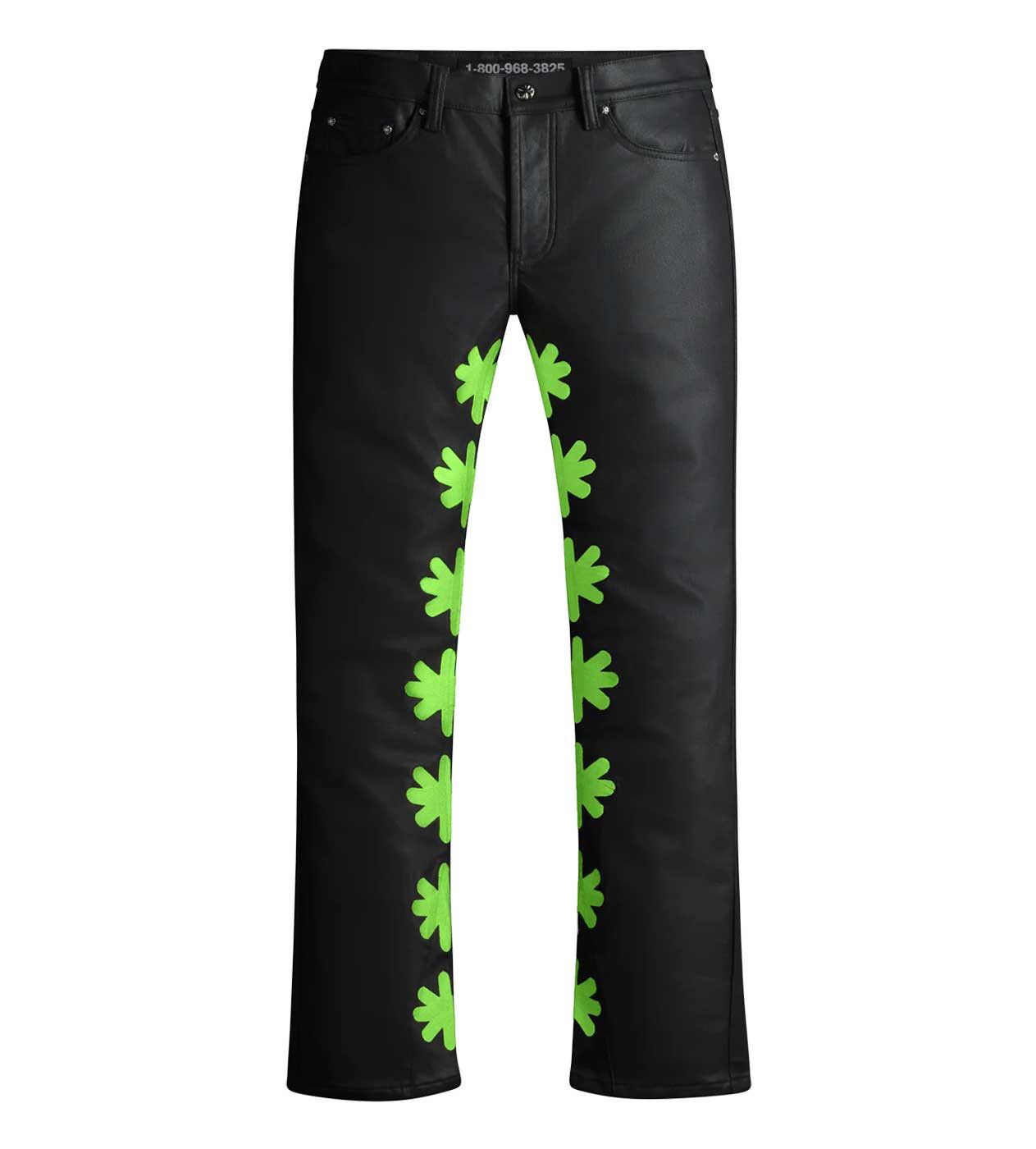 LOSTSHDWS Lost Shdws Wax Pant Black/Green Size US 36 / EU 52 - 1 Thumbnail