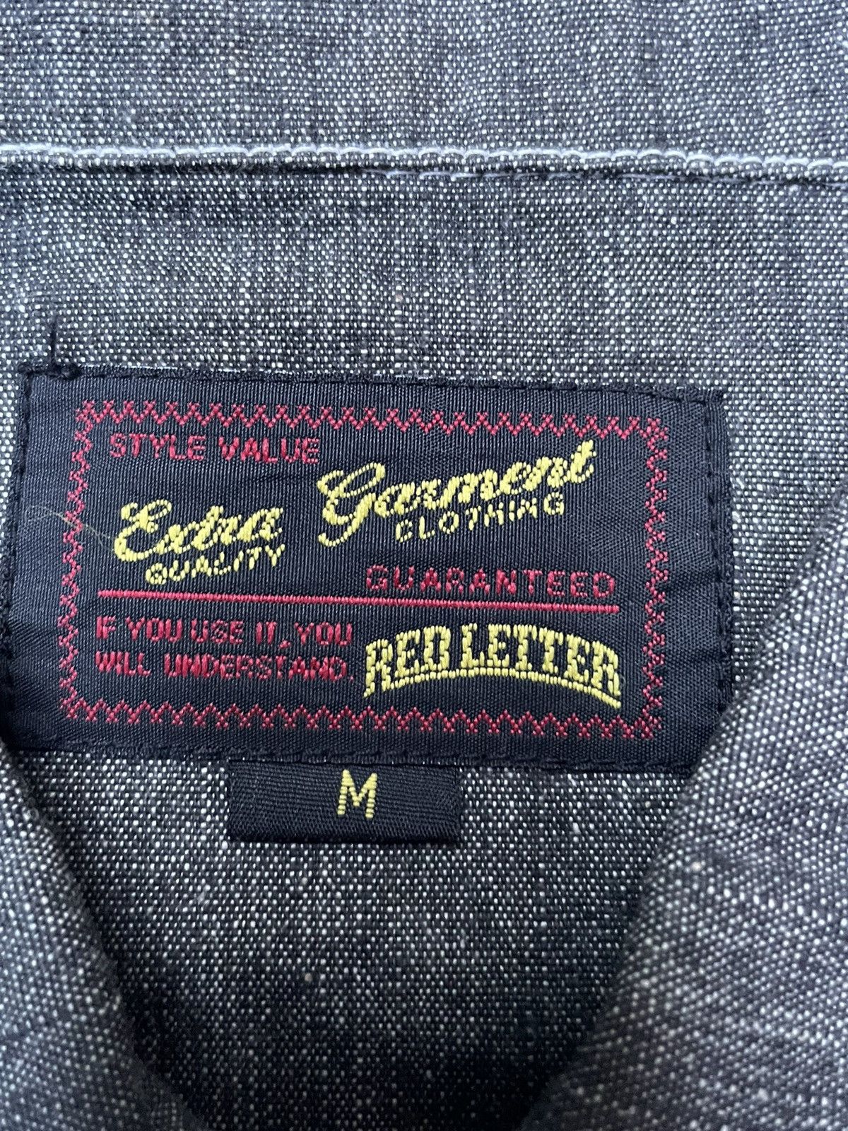 Japanese Brand Red Letter Type l Denim Jacket Size US M / EU 48-50 / 2 - 7 Thumbnail