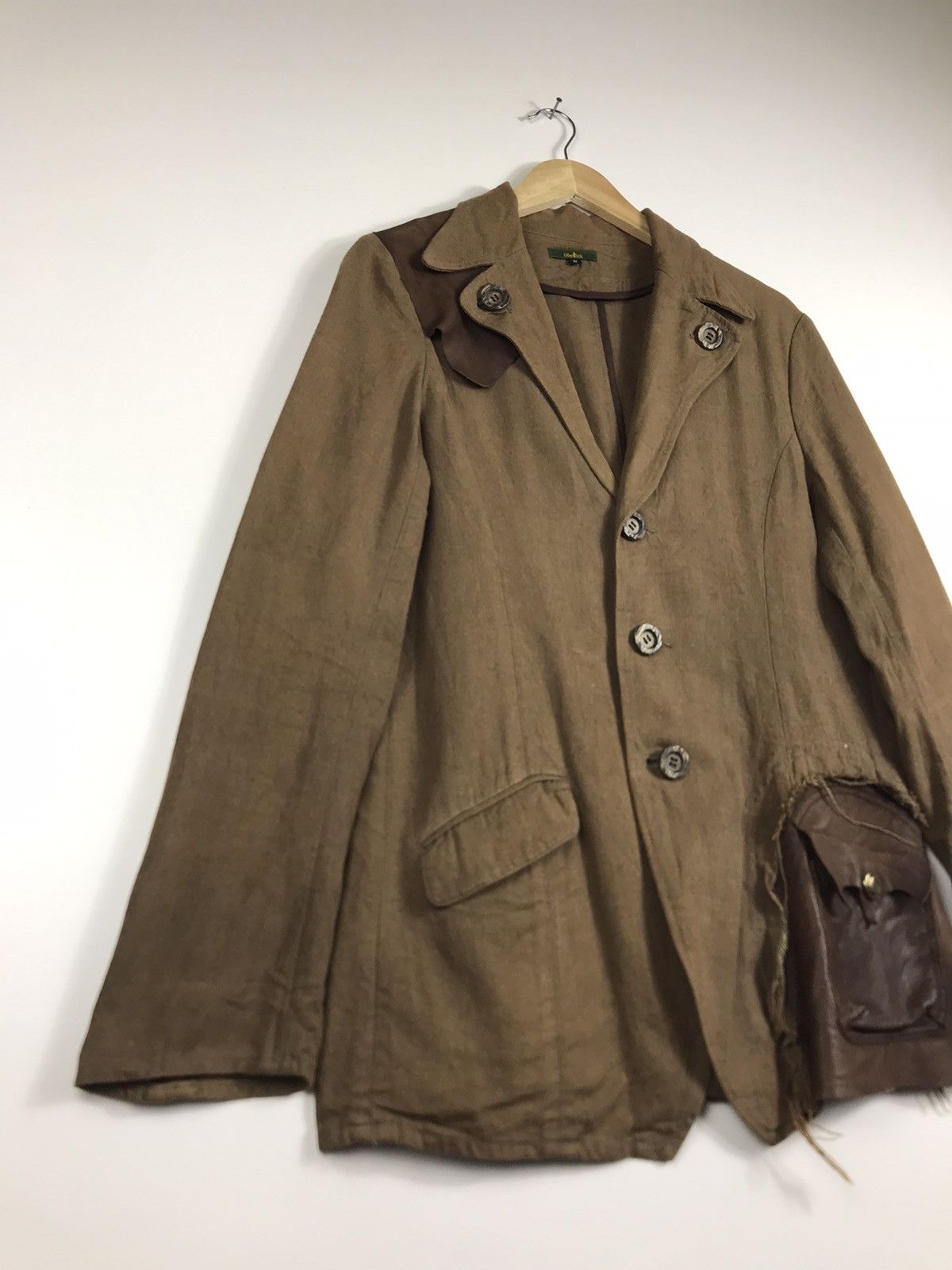 Obelisk ⚡️Rare Design Obelisk Leather Coat Jacket Size US S / EU 44-46 / 1 - 2 Thumbnail