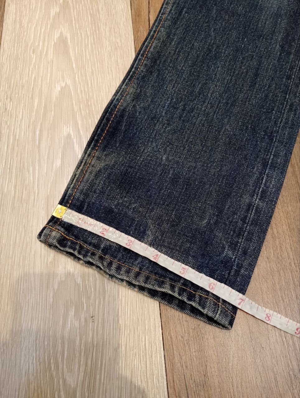 Toyo Enterprises CAT'S PAW TOYO ENTERPRISE BLUE DENIM SELVEDGE PANTS Size US 29 - 15 Thumbnail
