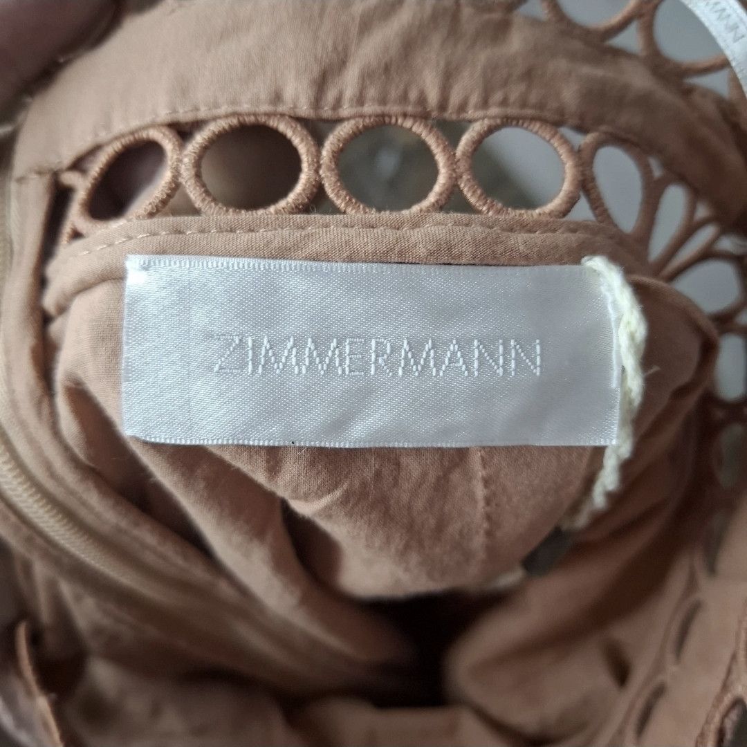 Zimmermann ZIMMERMANN Japser Asymmetric Broderie Anglaise Mini Skirt Size 24" / US 00 / IT 34 - 6 Thumbnail