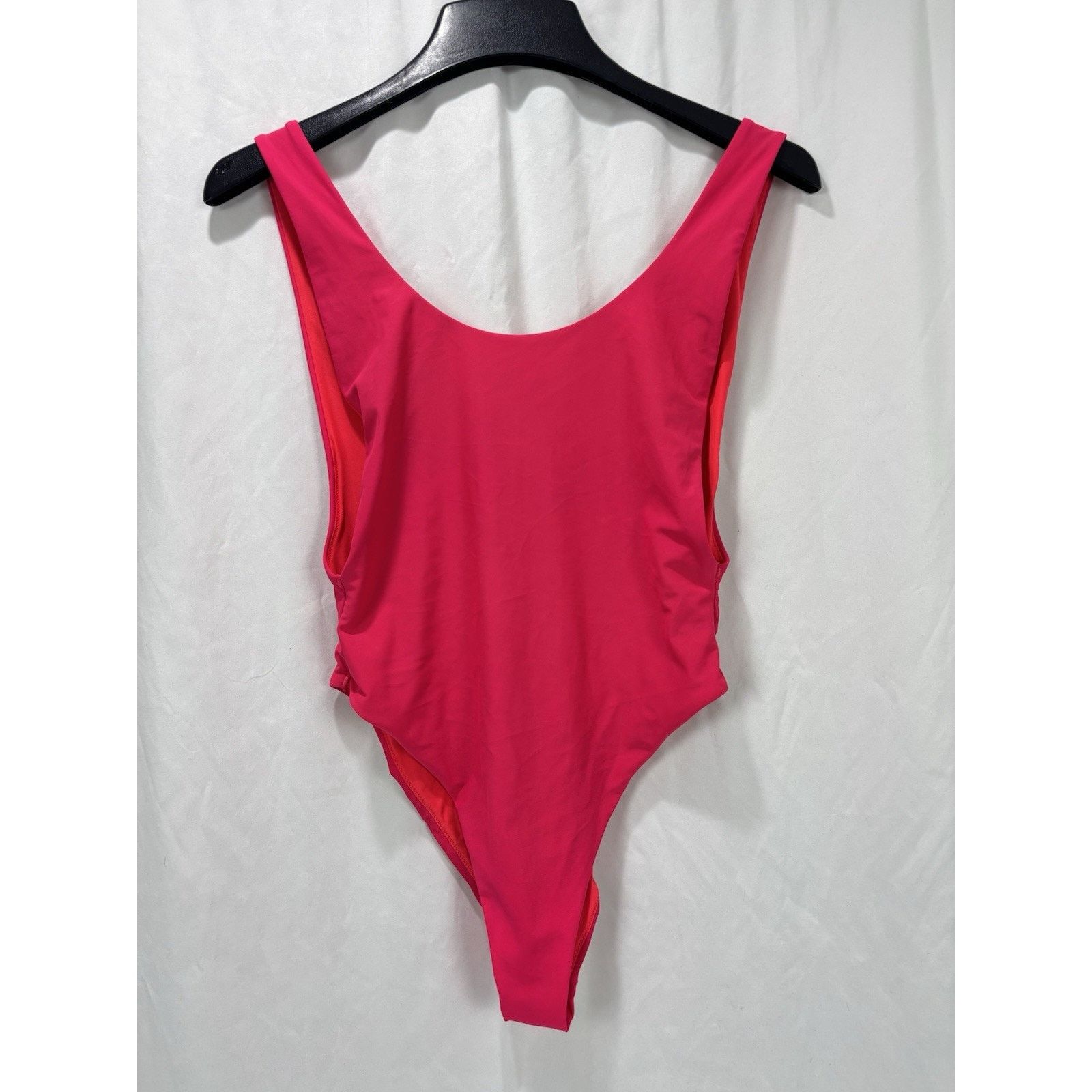 American Eagle Outfitters Aerie Super Scoop Cheekiest One Piece Swimsuit Pink Size M Size M / US 6-8 / IT 42-44 - 1 Thumbnail
