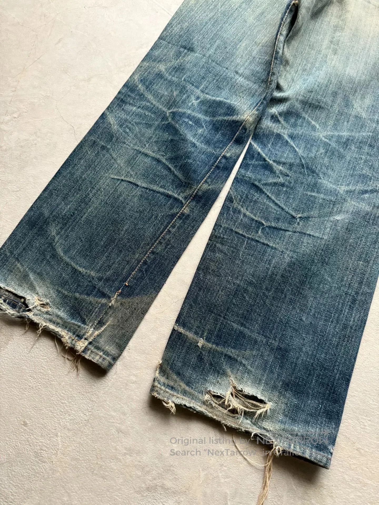 Vintage Vintage 90s RetroCraft Distressed Straight Jeans. Size US 30 / EU 46 - 8 Thumbnail