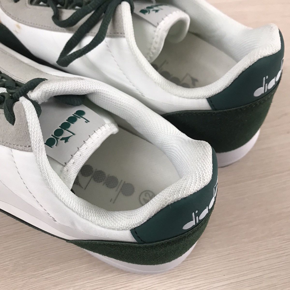 Diadora Diadora Fabien Casual Trainner Shoes Green Suede nylon new Size US 8 / EU 41 - 19 Thumbnail