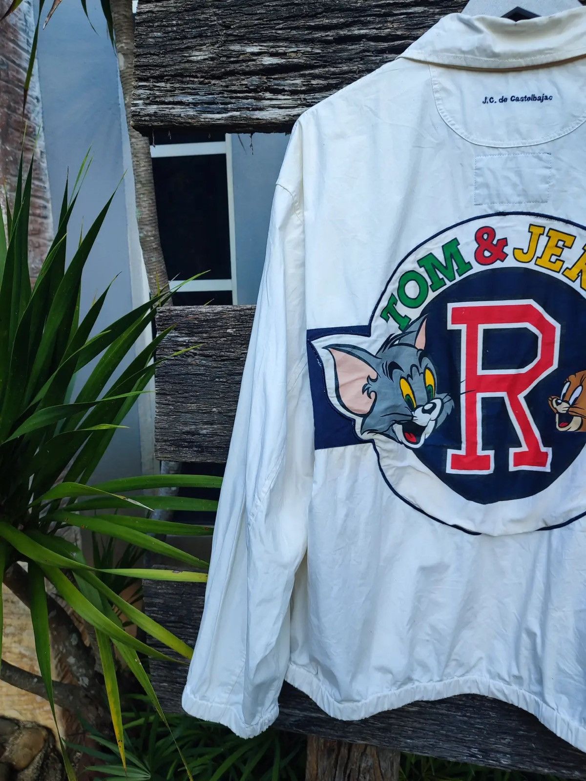 Jean Charles De Castelbajac Vintage JC de Castelbajac Tom & Jerry Graphic Windbreaker Size US M / EU 48-50 / 2 - 5 Thumbnail