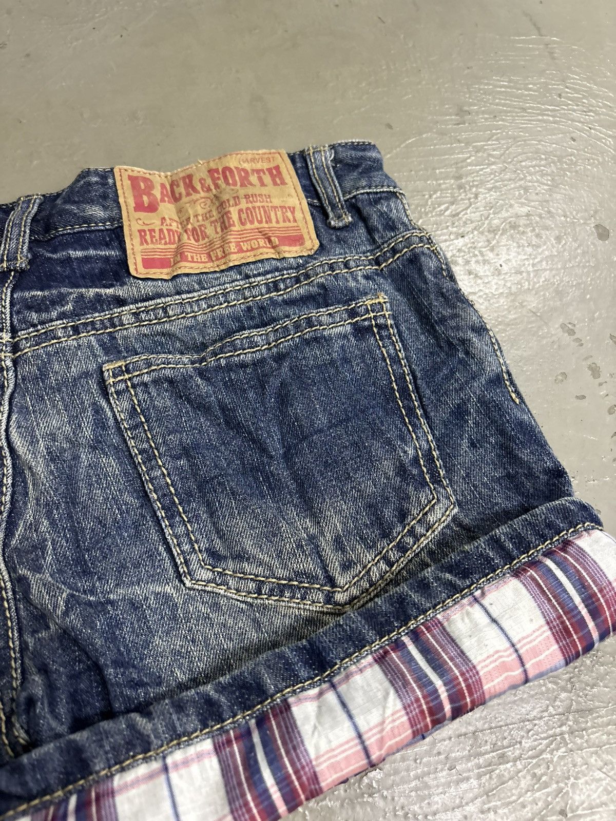 If Six Was Nine RNA H Naoto Acid Wash Japanese brand Denim shorts Size 29" - 12 Thumbnail