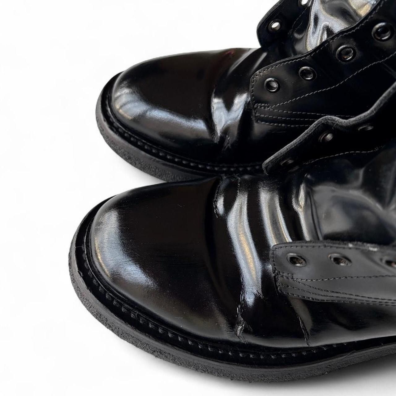 From The First From The First Black Leather Lorenzo Navigate Boots 42 Size US 9 / EU 42 - 5 Thumbnail