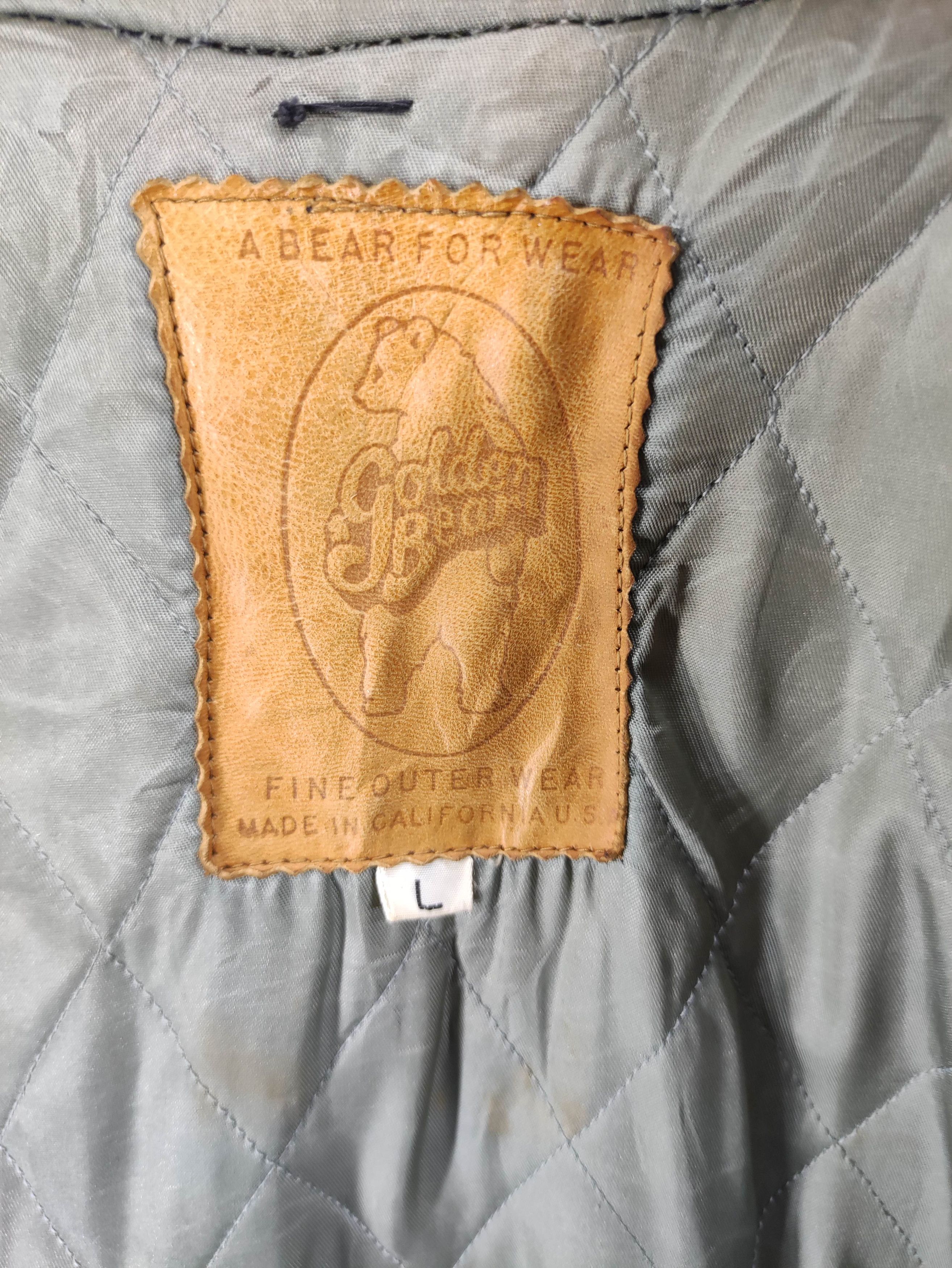 Golden Bear Vintage Golden Bear Varsity Wool Jacket Sleeve Leather Size US L / EU 52-54 / 3 - 9 Thumbnail