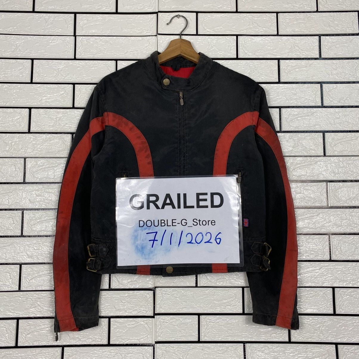 Belstaff 📌Vintage Cropped Wax Zipper Jacket Belstaff Weatherproof Size US S / EU 44-46 / 1 - 1 Thumbnail