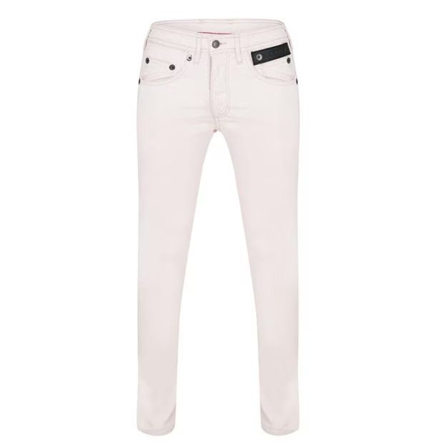 image of Neil Barrett O1G2R1Mq0424 Jeans In Ivory, Men's (Size 31)