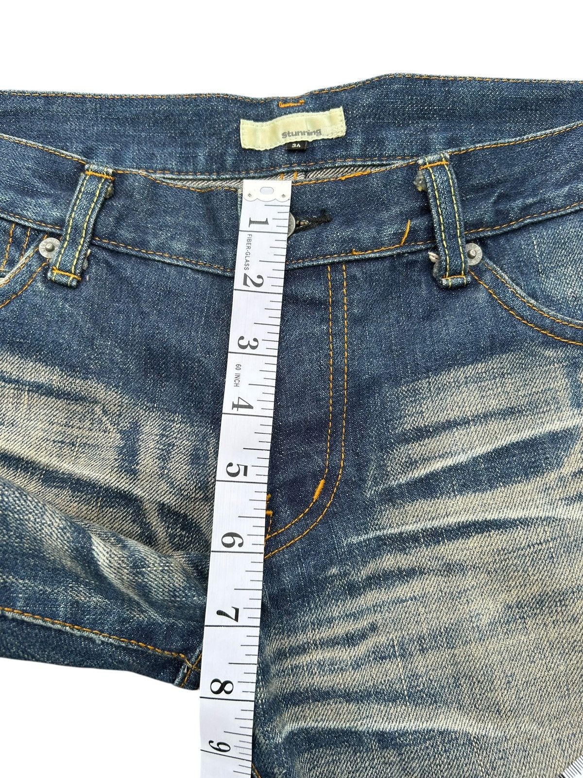 Kapital Flare Vintage Japanese Brand Selvedge Stunning Denim Jeans Size US 30 / EU 46 - 15 Thumbnail