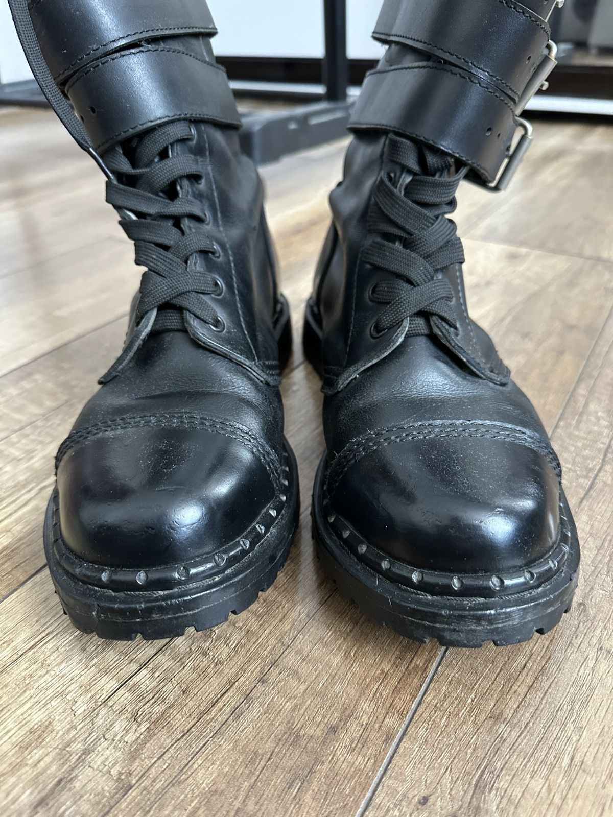 Undercover Undercover Vintage High Top Leather Boots Vintage Size US 8 / EU 41 - 11 Thumbnail