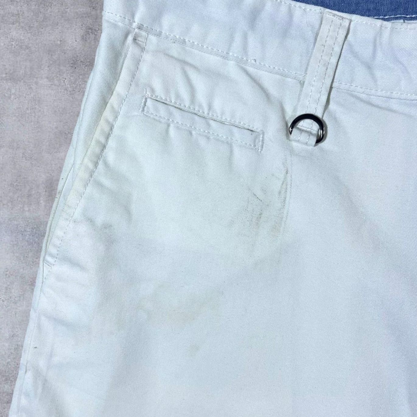 Dickies Dickies White Skater Workwear Cotton Blend Shorts Large W31 Men Casual Chino 31" Waist 11.5" Inside Leg 10" Leg Width 14" Rise 14" DC63 Size US 31 - 4 Thumbnail