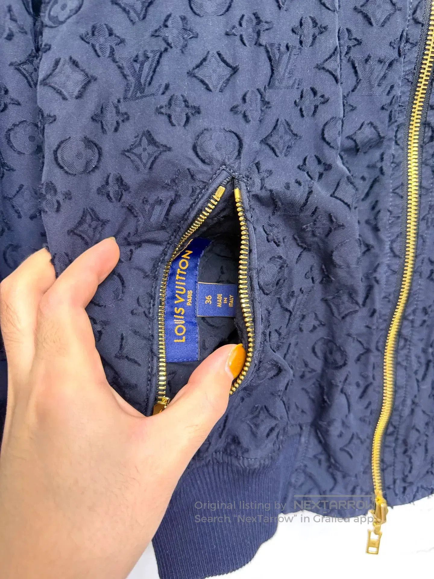Louis Vuitton louis vuitton reversible pilot bomber jacket. Size US M / EU 48-50 / 2 - 4 Thumbnail