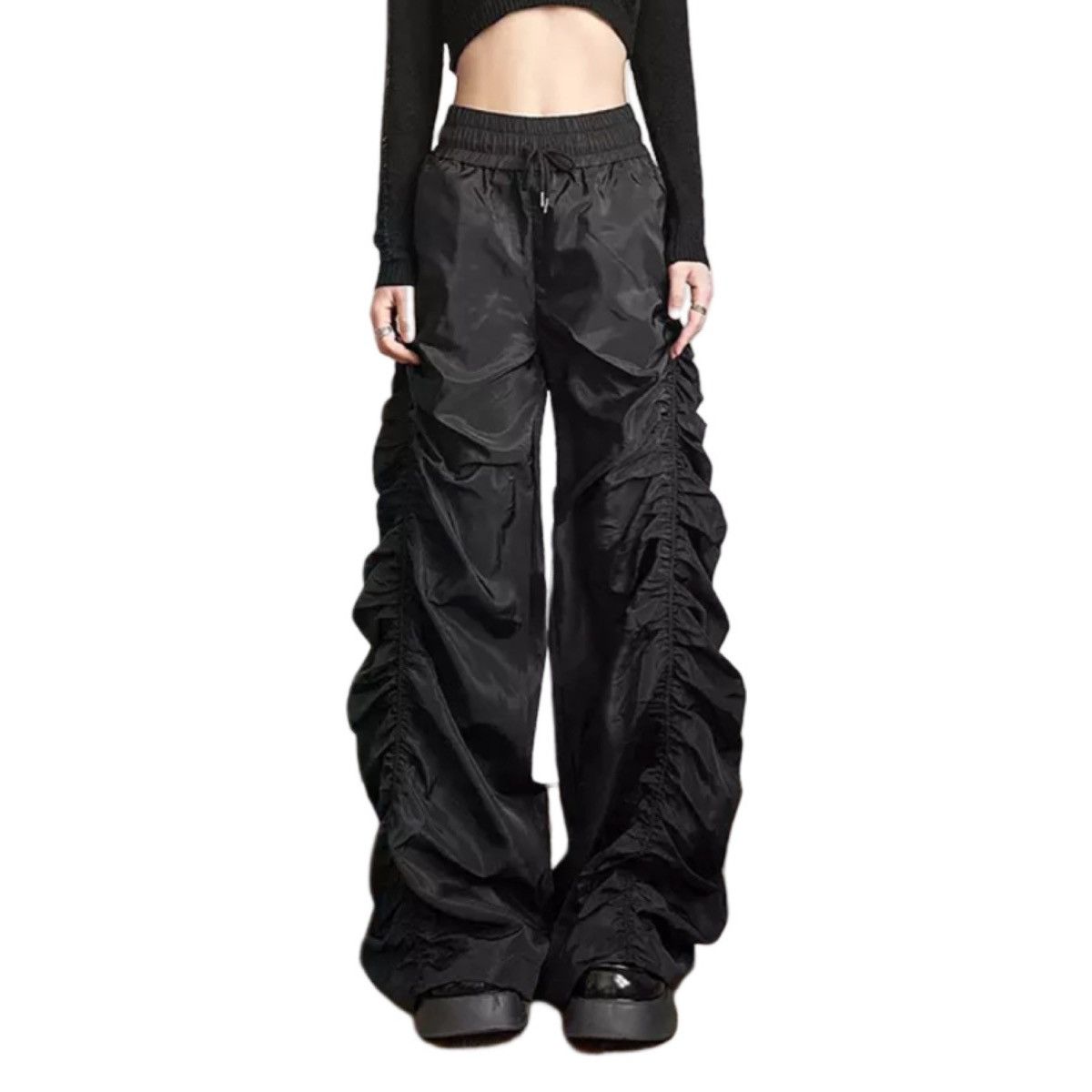 Other Flared Nylon Rib pants Size US 32 / EU 48 - 2 Thumbnail