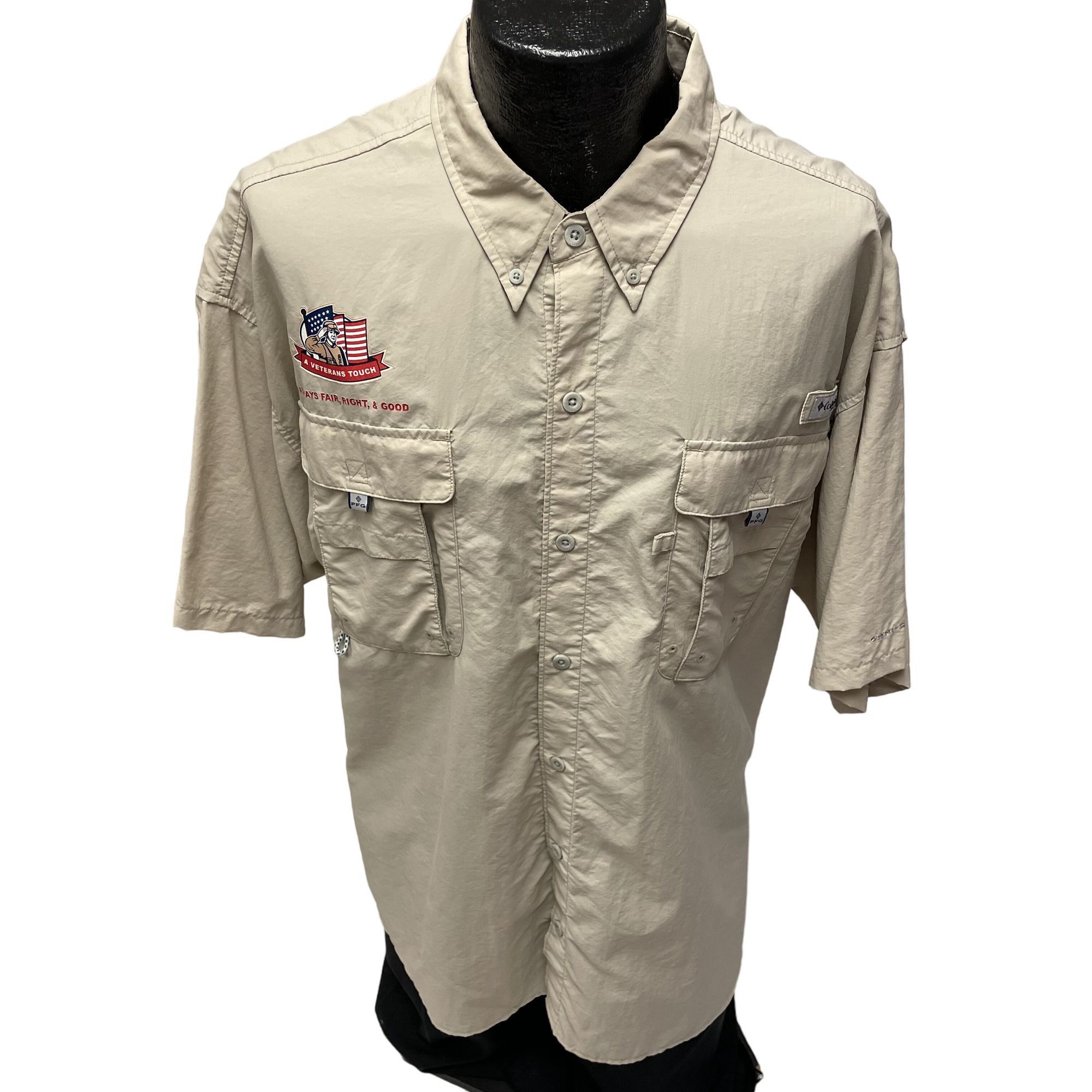 Columbia Columbia PFG Pro Fishing VENTED Shirt Your Best Bet USA VET Size US XXL / EU 58 / 5 - 1 Thumbnail