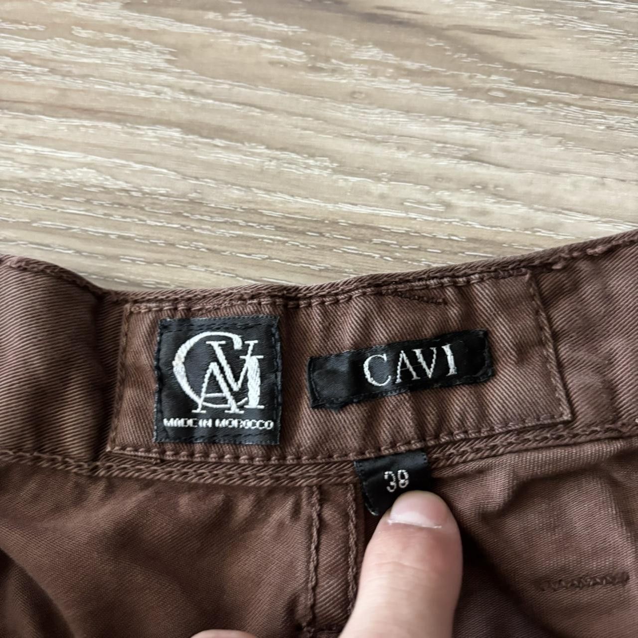 Japanese Brand Crazy Vintage Y2K/2000s Baggy Brown Skater Casual Pants! 36x31 Size US 36 / EU 52 - 8 Thumbnail