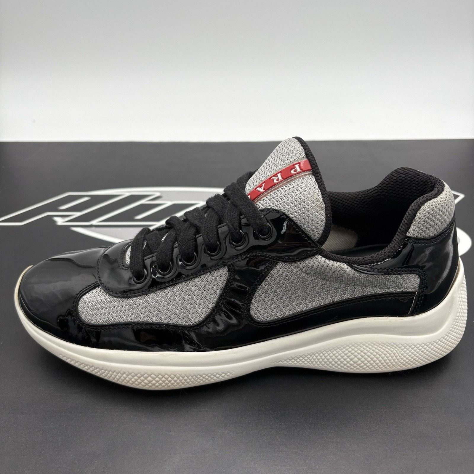 Prada Prada Americas Cup ' Black Grey ' | GREAT CONDITION! Size US 7 / EU 40 - 8 Thumbnail