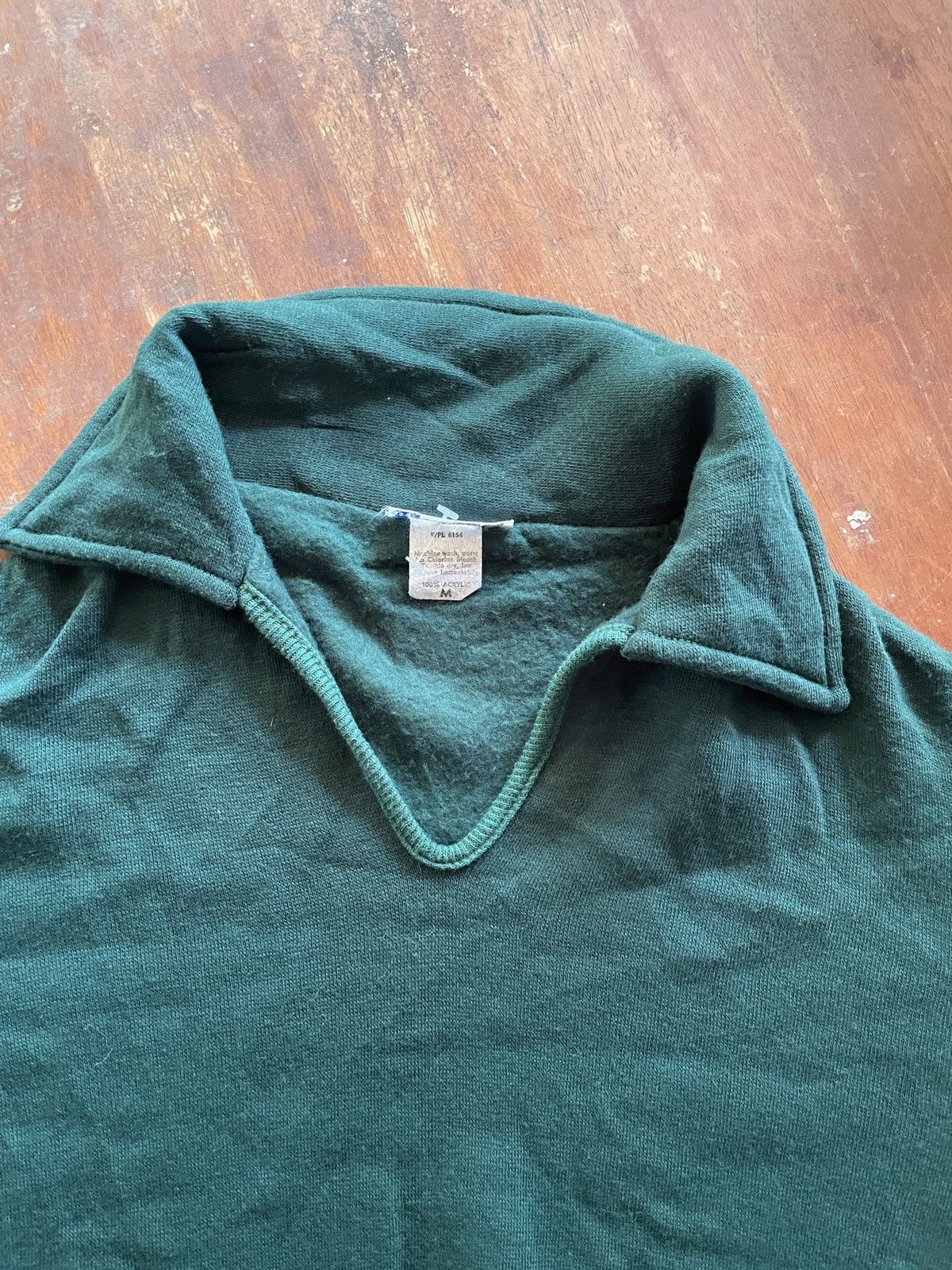 Vintage Vintage 60’s American Athletic Collared Sweatshirt Size M Size US M / EU 48-50 / 2 - 4 Thumbnail