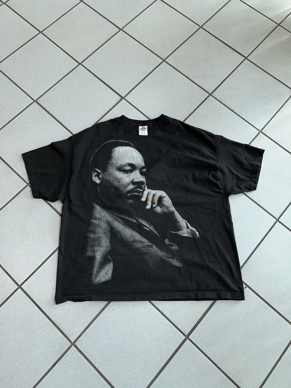 Band Tees Vtg 90s MLK Martin L King Back Hit Tee Men’s 4XL Big Graphic Size US XXL / EU 58 / 5 - 1 Thumbnail