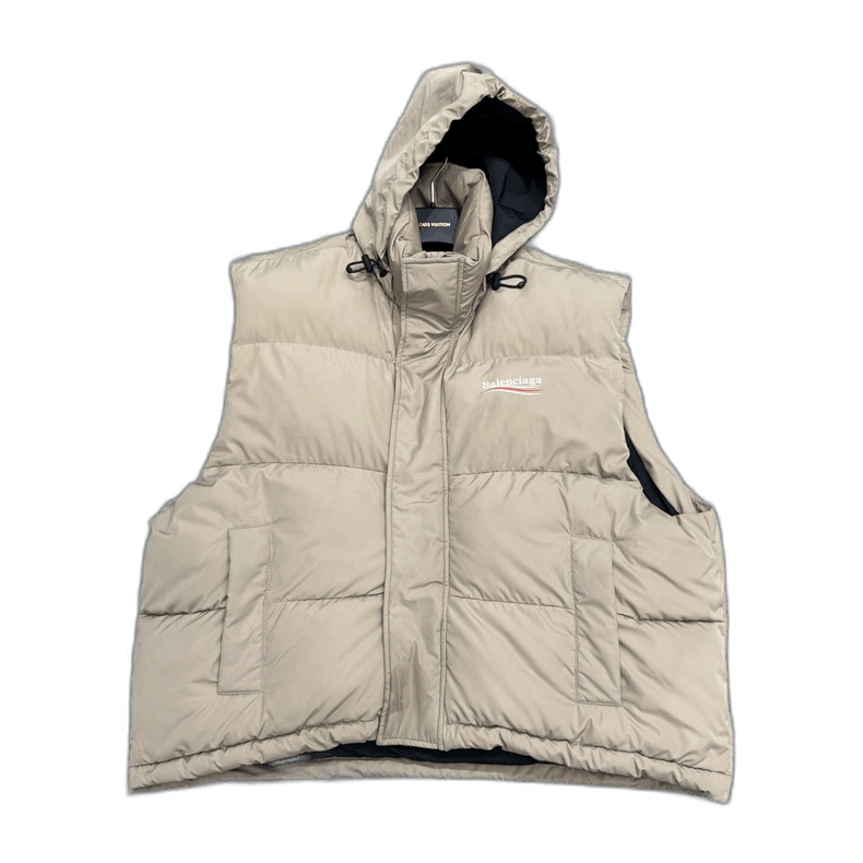 Balenciaga Balenciaga hooded down vest Size US XL / EU 56 / 4 - 1 Thumbnail