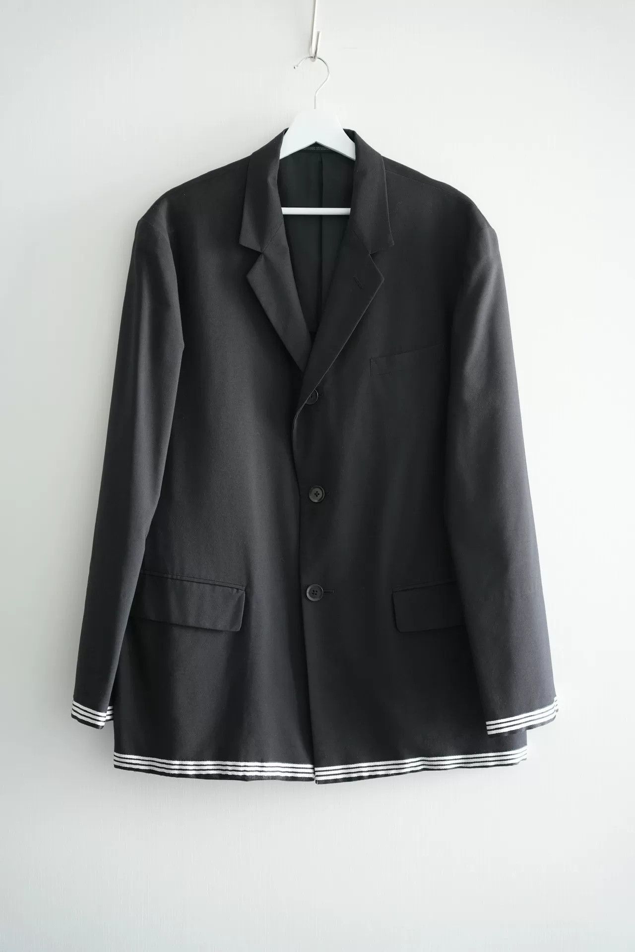Yohji Yamamoto Yohji Yamamoto Striped Suit Jacket Size US L / EU 52-54 / 3 - 1 Thumbnail