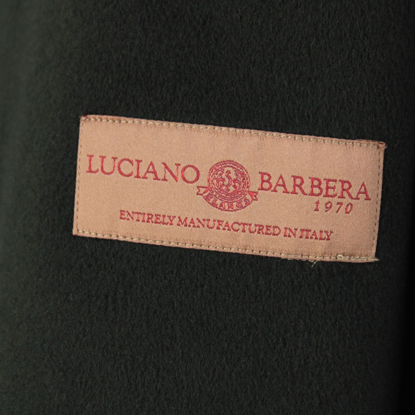 Luciano Barbera Luciano Barbera Coat Size M US In Green Wool Blend Size US M / EU 48-50 / 2 - 8 Thumbnail