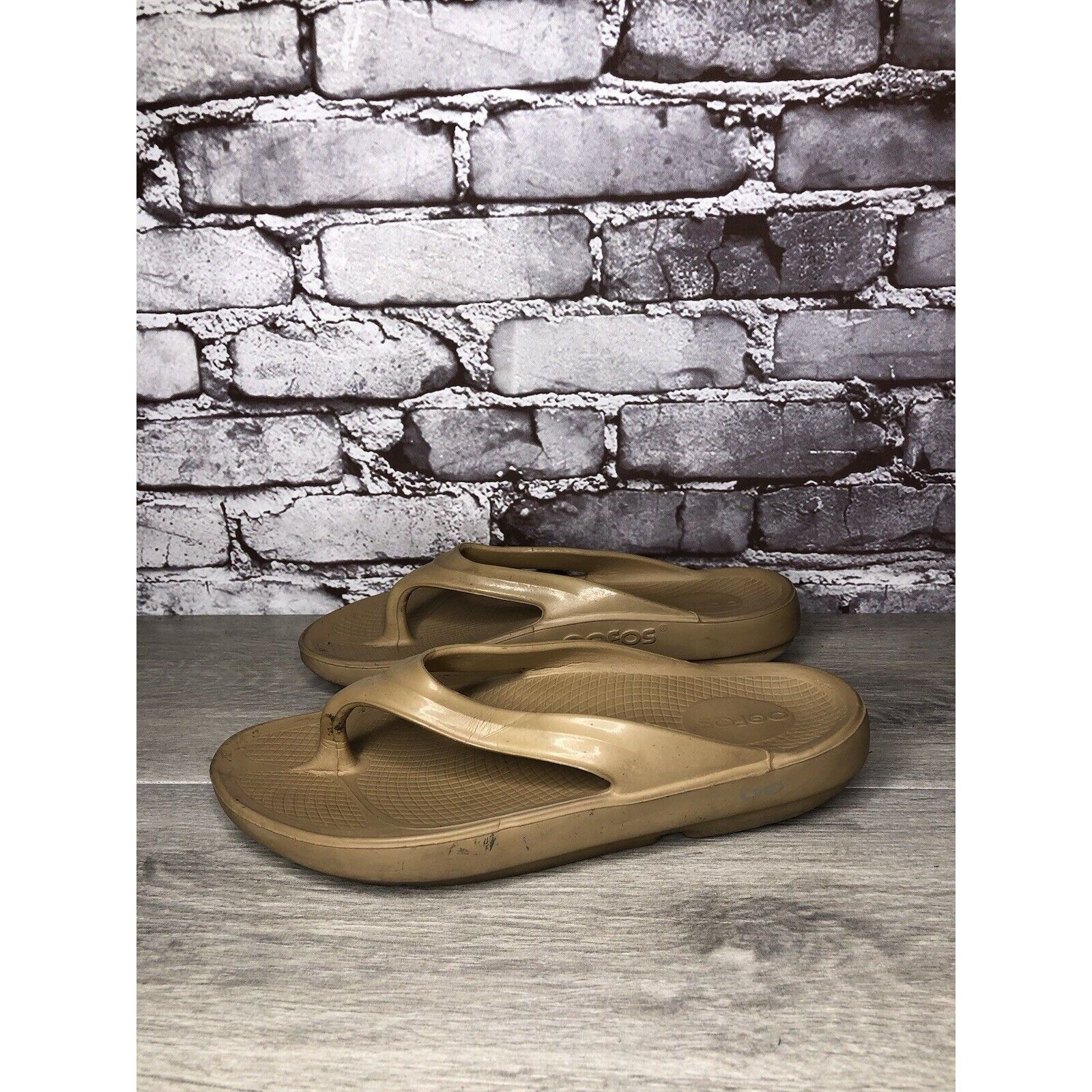 Other OOFOS OOLALA Women's Recovery Nude Rubber Sandals Sz 40EU/9M Size US 10 / IT 40 - 3 Thumbnail