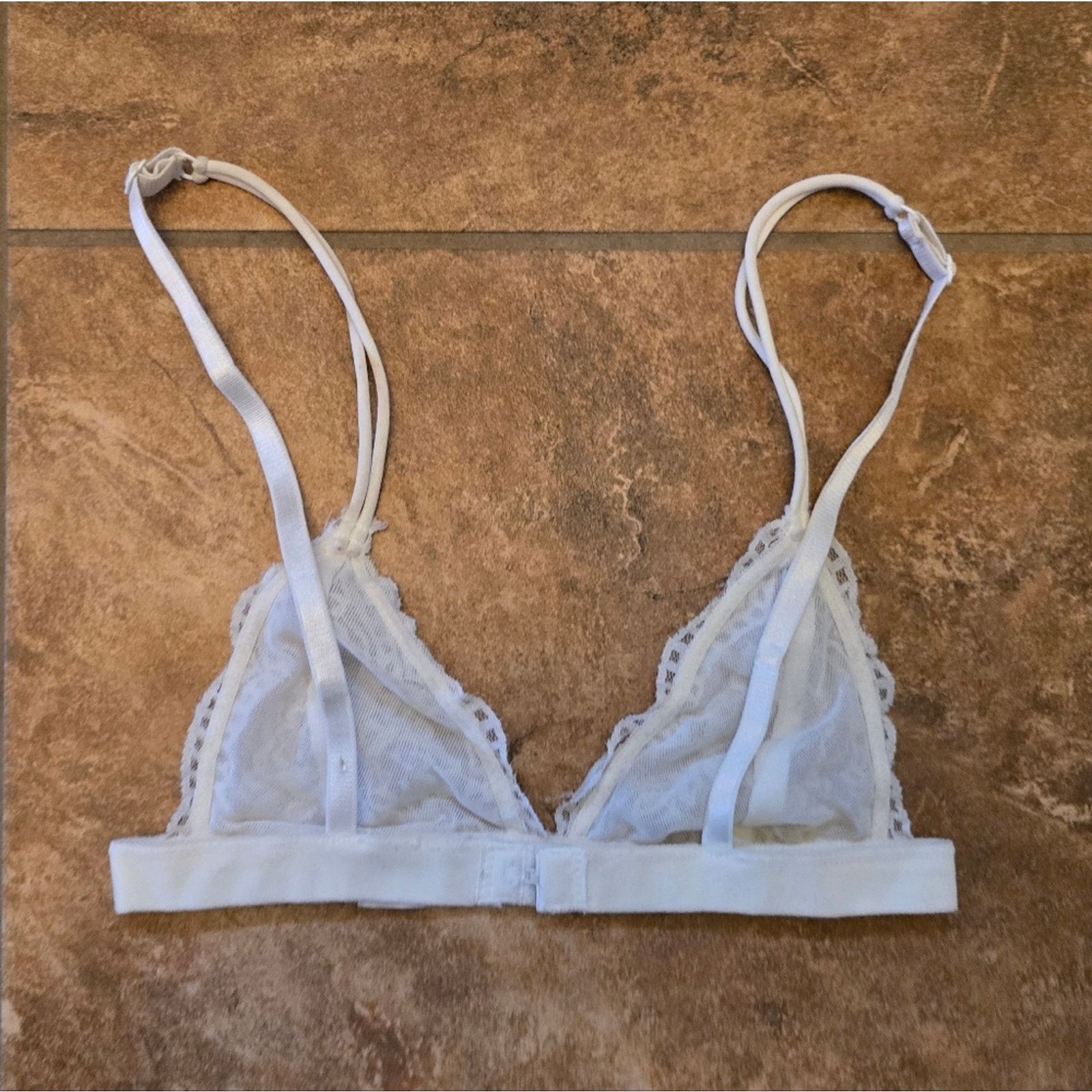 Other White | SKY & SPARROW | Lace Detailed Bralette Size ONE SIZE - 2 Thumbnail