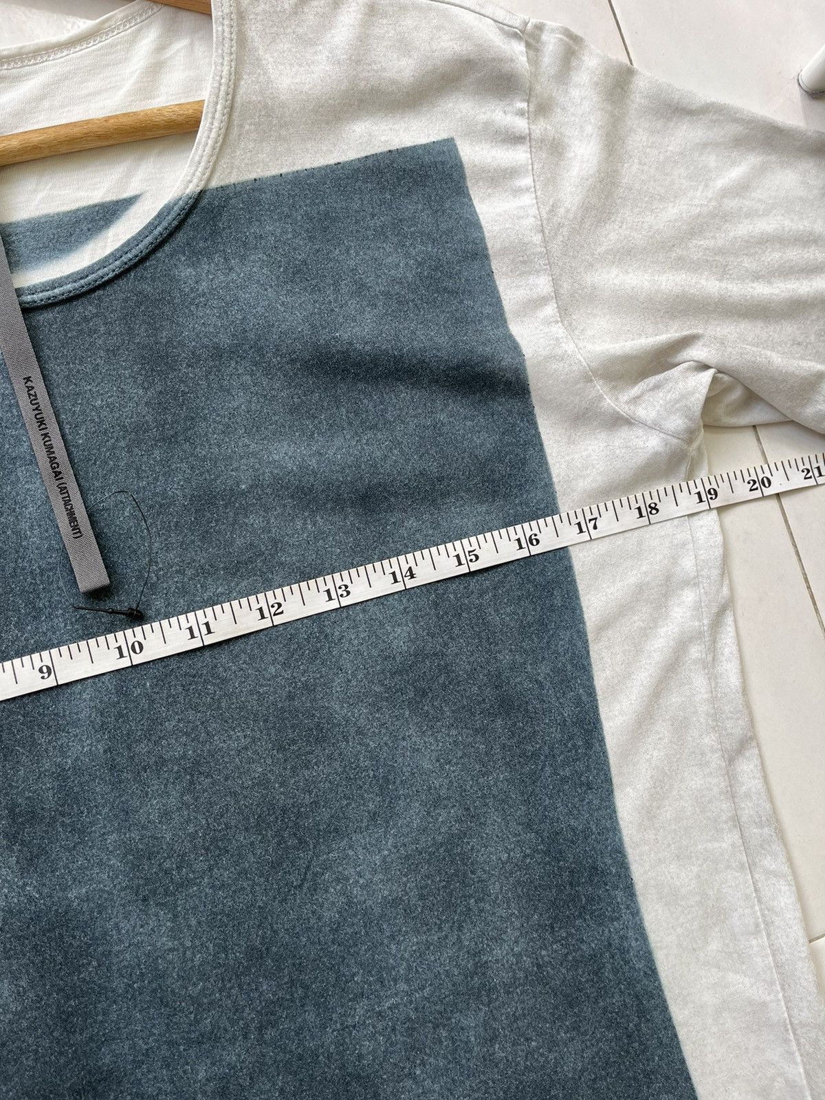 Attachment × Kazuyuki Kumagai Attachment Pigment T Shirt Size M / US 6-8 / IT 42-44 - 13 Thumbnail
