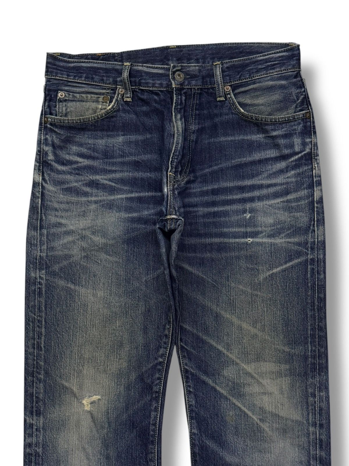 Uniqlo Vintage UNIQLO UJ S002 Denim Jeans | Regular Straight – W33 Size US 33 - 4 Thumbnail