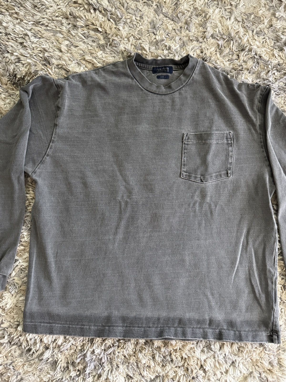 Other Vintage heavy weight garment dyed Nautica LS Size US L / EU 52-54 / 3 - 2 Thumbnail