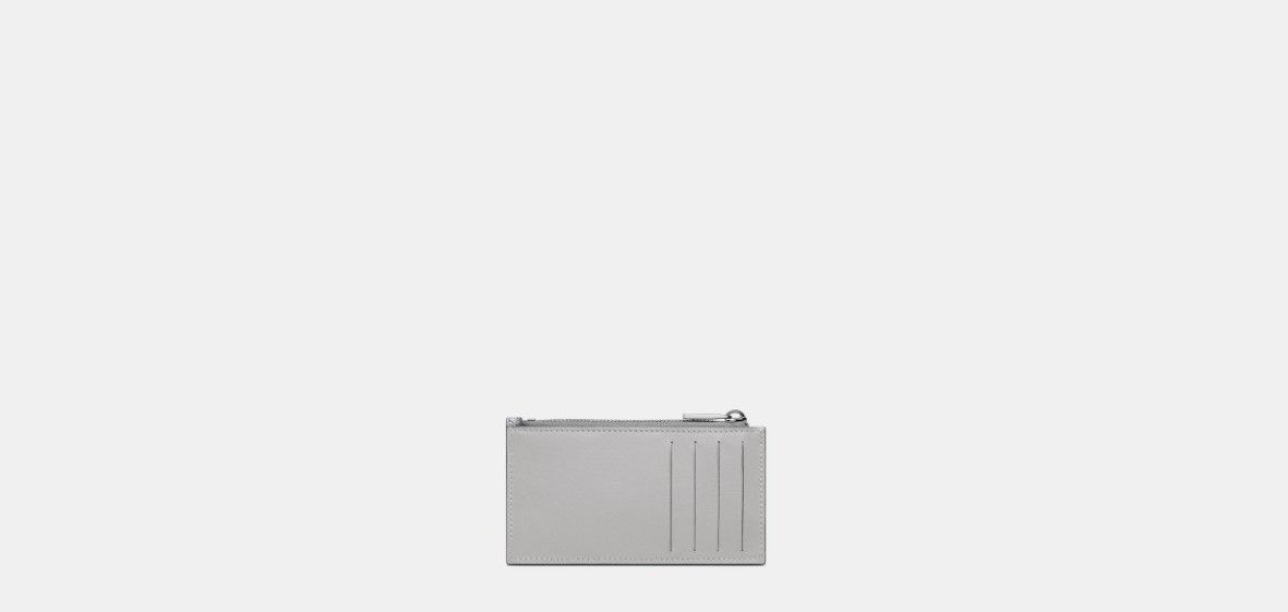 Dior o1w1db10325 2ESBC Size: OS / Zipped Card Holder in Grey Size ONE SIZE - 3 Thumbnail