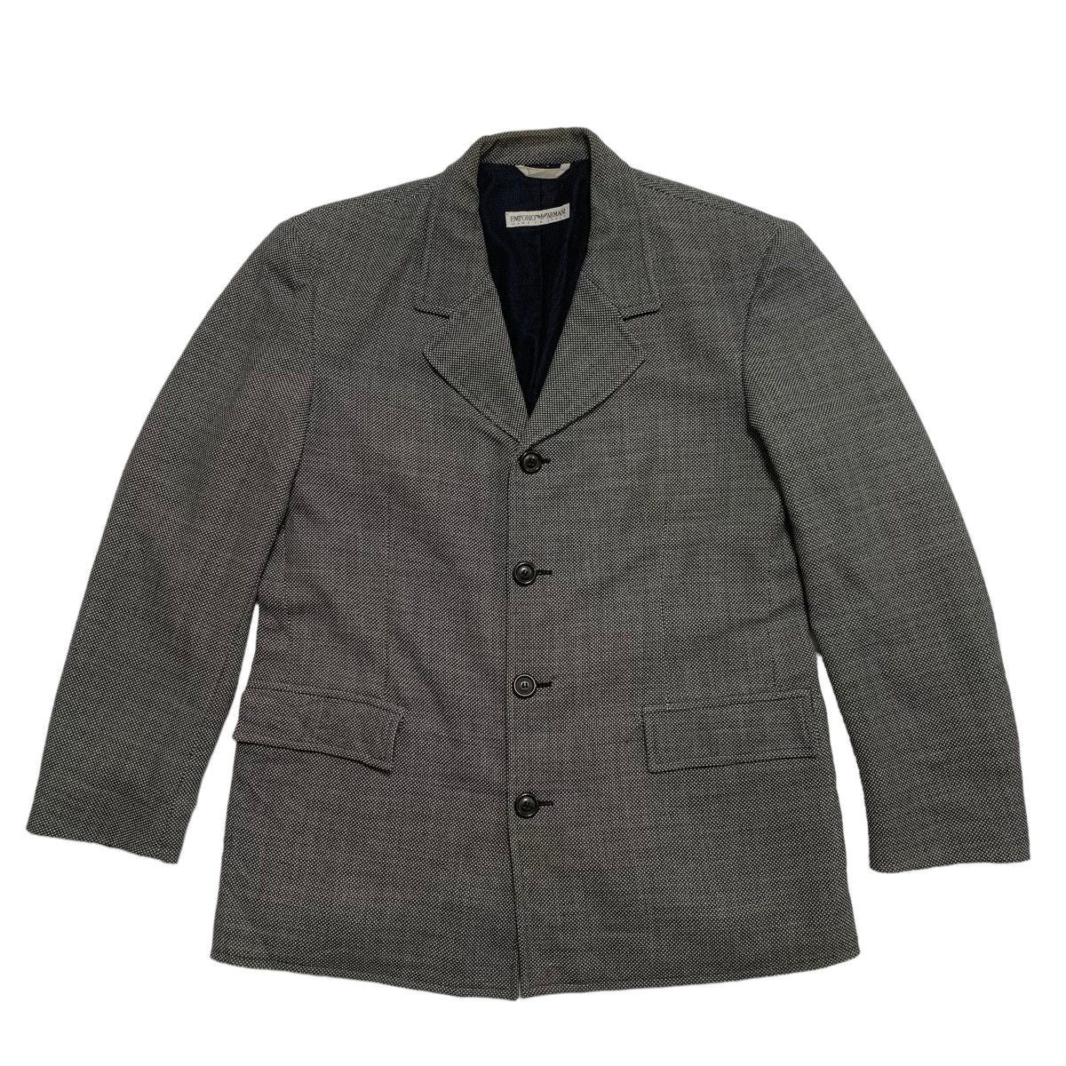 image of Emporio Armani Jacket in Grey, Men's (Size Medium)
