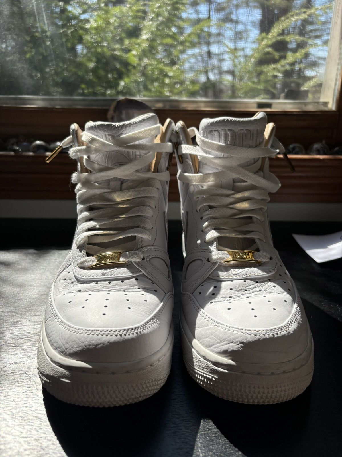 Just Don × Nike Nike Air Force 1 x Just Don Hightops Size US 9 / EU 42 - 3 Thumbnail
