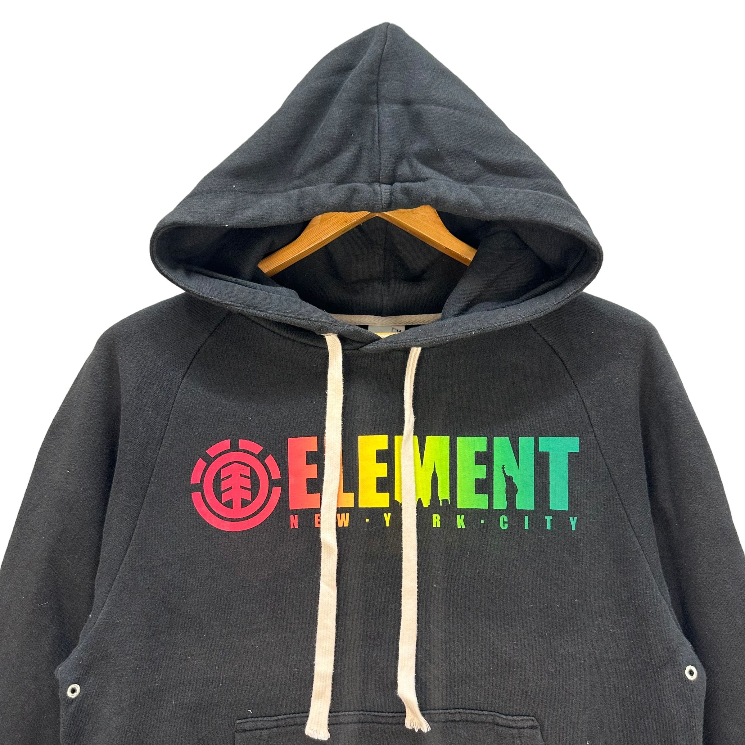 Element ELEMENT NEW YORK CITY BIG LOGO PULLOVER HOODIES #8788-026 Size US M / EU 48-50 / 2 - 2 Thumbnail