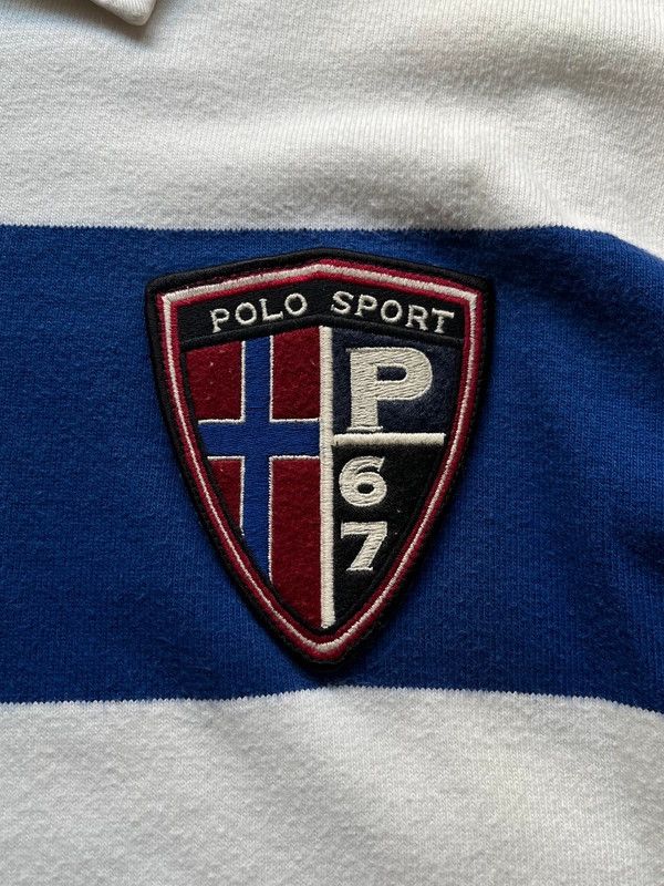 Polo Ralph Lauren Ralph Lauren Polo Sport P. Badge Sz L 1990s Size US L / EU 52-54 / 3 - 6 Thumbnail