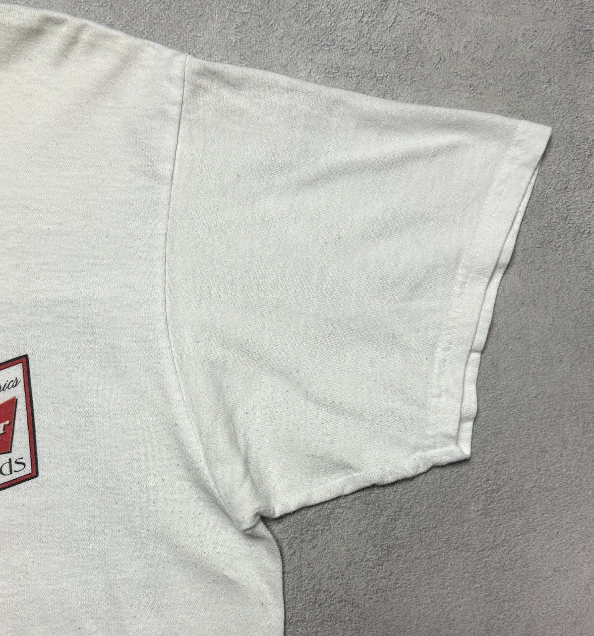 Anvil 1999 Budweiser Retro Bear T-Shirt Double-Sided Logo Size US L / EU 52-54 / 3 - 9 Thumbnail