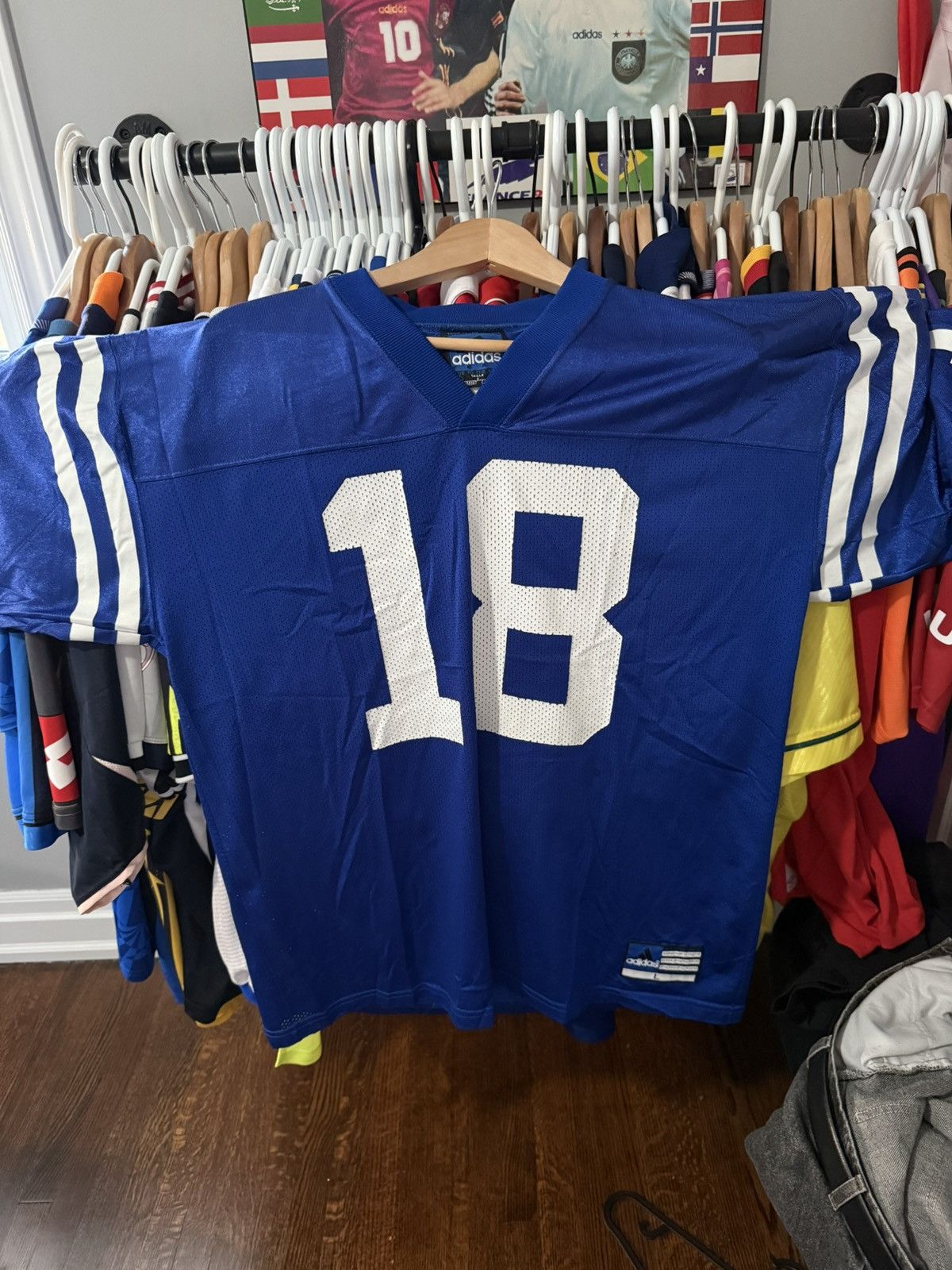 Adidas peyton manning colts jersey adidas Size US L / EU 52-54 / 3 - 1 Thumbnail