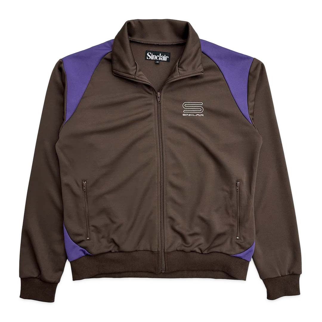 Sinclair Global Sinclair Brown Purple Zip Up Track Jacket Size US XL / EU 56 / 4 - 1 Preview