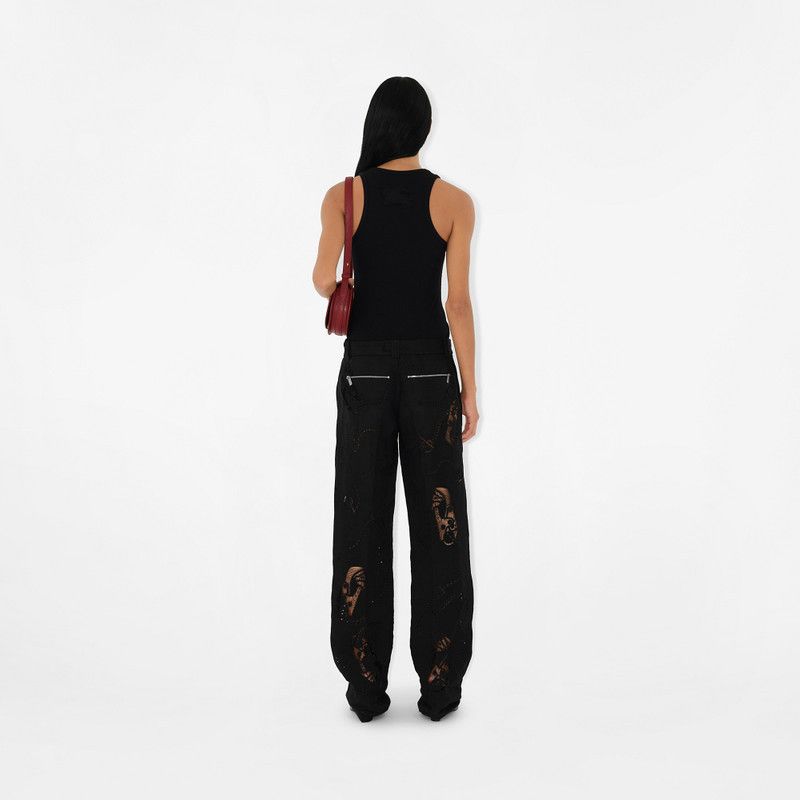 Burberry o1w1db10426 Tank Top in Black Size S / US 4 / IT 40 - 4 Thumbnail