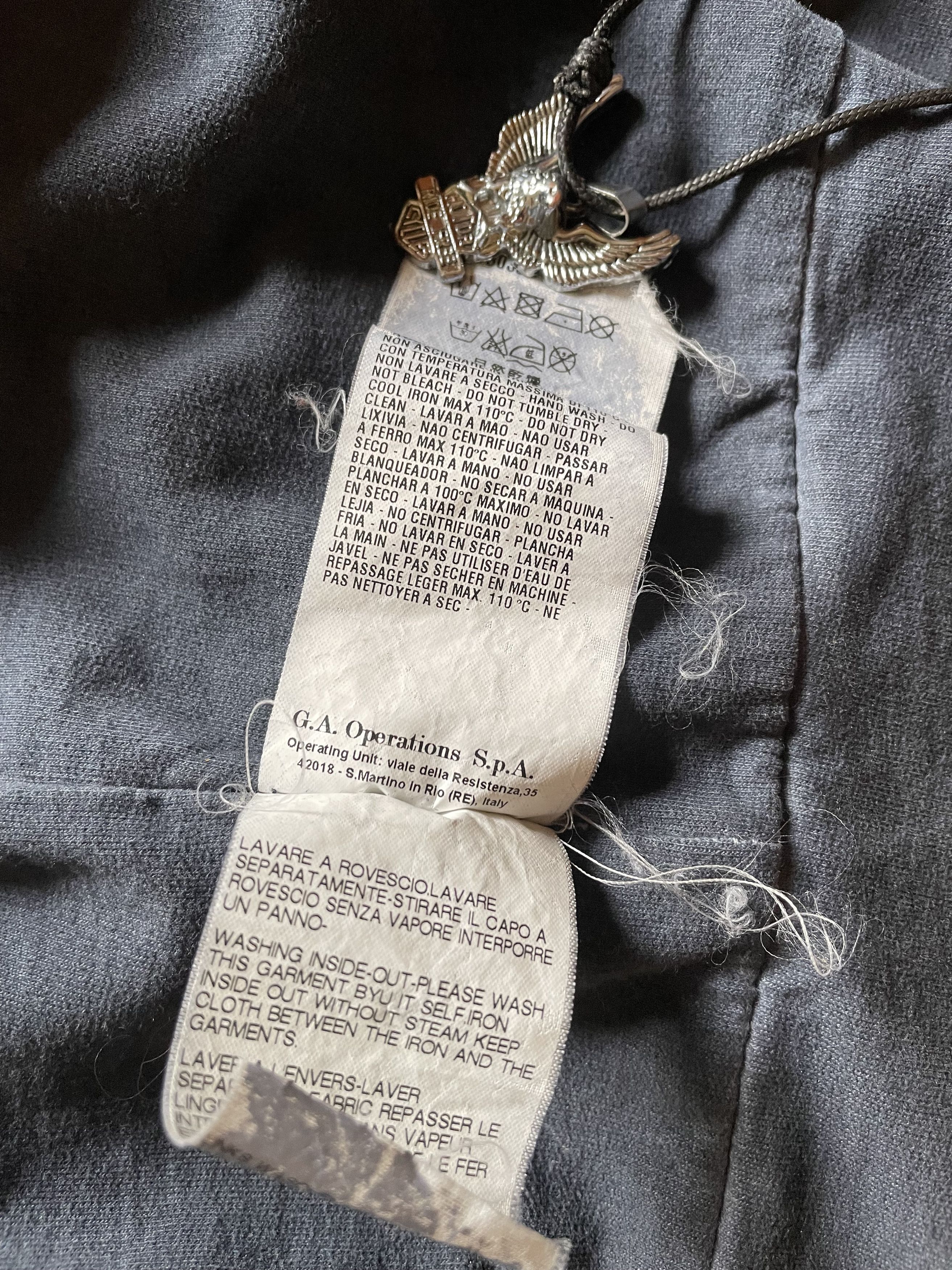 Giorgio Armani Giorgio Armani Asymmetric Wizard Zip Hoodie Size US L / EU 52-54 / 3 - 8 Thumbnail