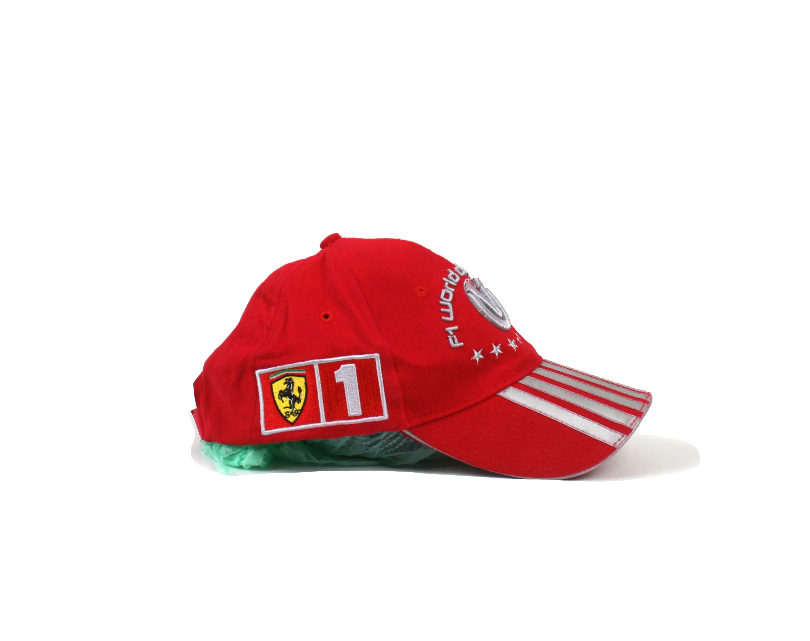 Ferrari 00S Michael Schumacher Formula 1 Logo Cap Vintage Size ONE SIZE - 4 Thumbnail