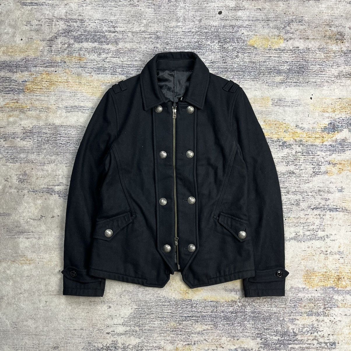 PPFM PPFM wool Napoleon jacket | Grailed