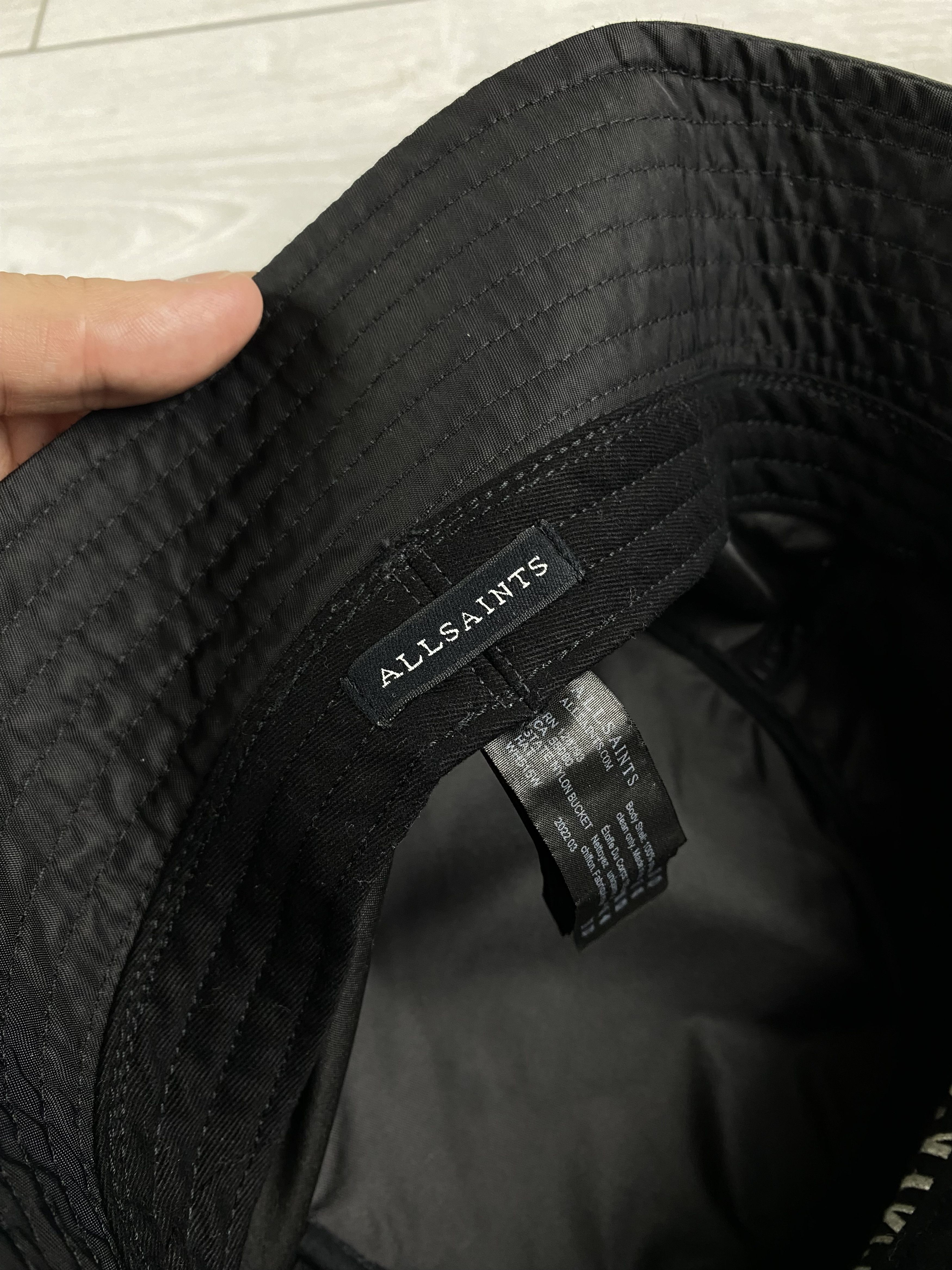 Allsaints × Vintage Vintage AllSaints state nylon bucket hat Size ONE SIZE - 13 Thumbnail