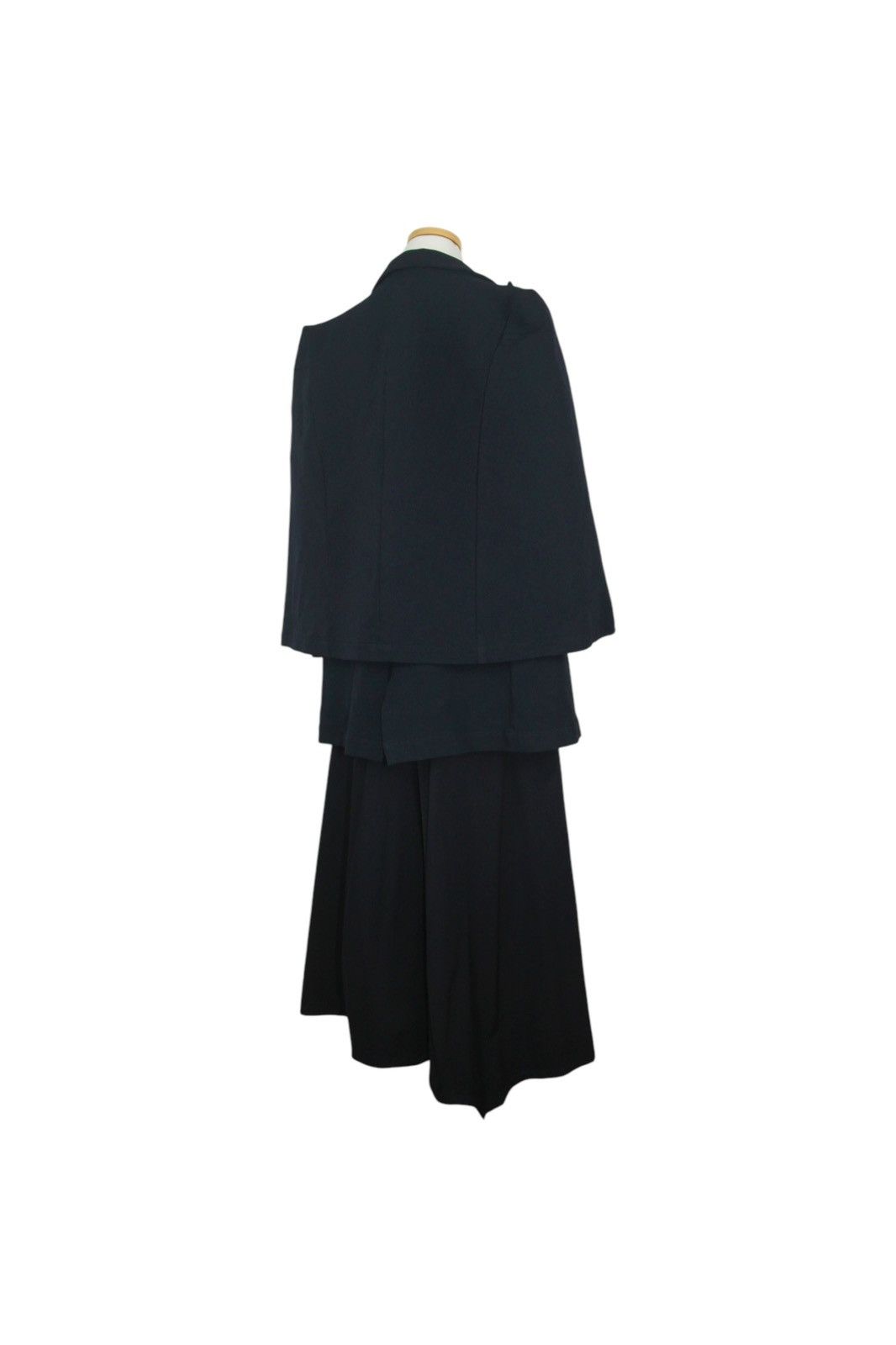 Comme des Garcons COMME des GARCONS 12SS Double Cape Jacket – Navy Size M / US 6-8 / IT 42-44 - 5 Thumbnail