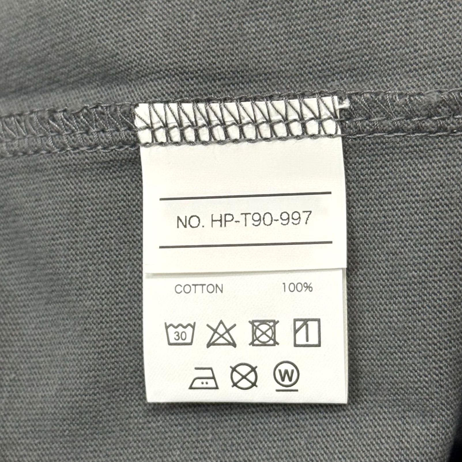 Yohji Yamamoto Yohji Yamamoto POUR HOMME × NEIGHBORHOOD T-Shirt XL Gray Short Sleeve Mens Regular Cotton White? Size US XL / EU 56 / 4 - 5 Thumbnail