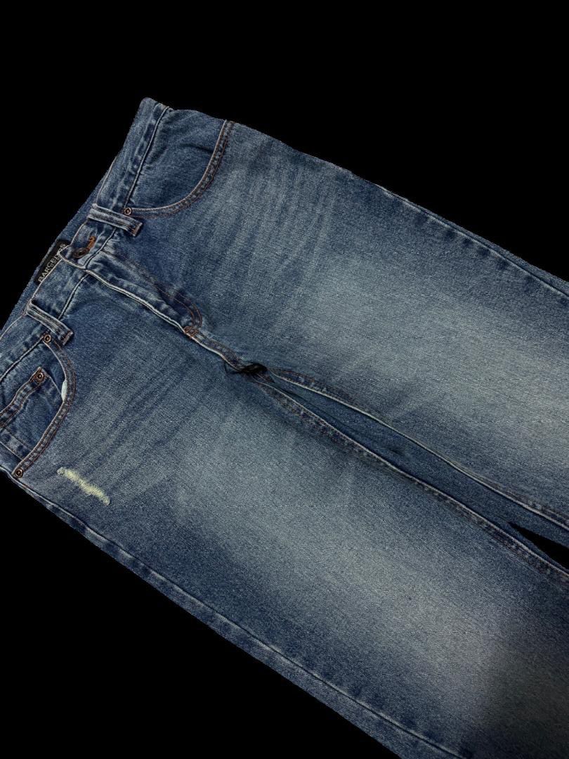 Tornado Mart TWIST LEG Barcedos Exchange Mudwash Distress Twist Leg Flare Size US 30 / EU 46 - 6 Thumbnail