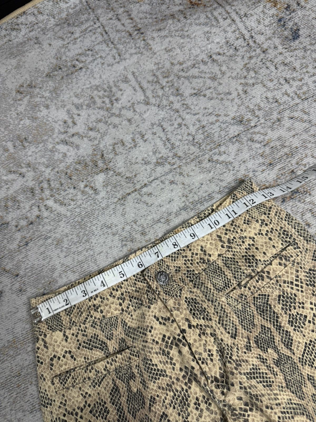 Tornado Mart Cimarron snake skin y2k style pants Size US 26 / EU 42 - 11 Thumbnail