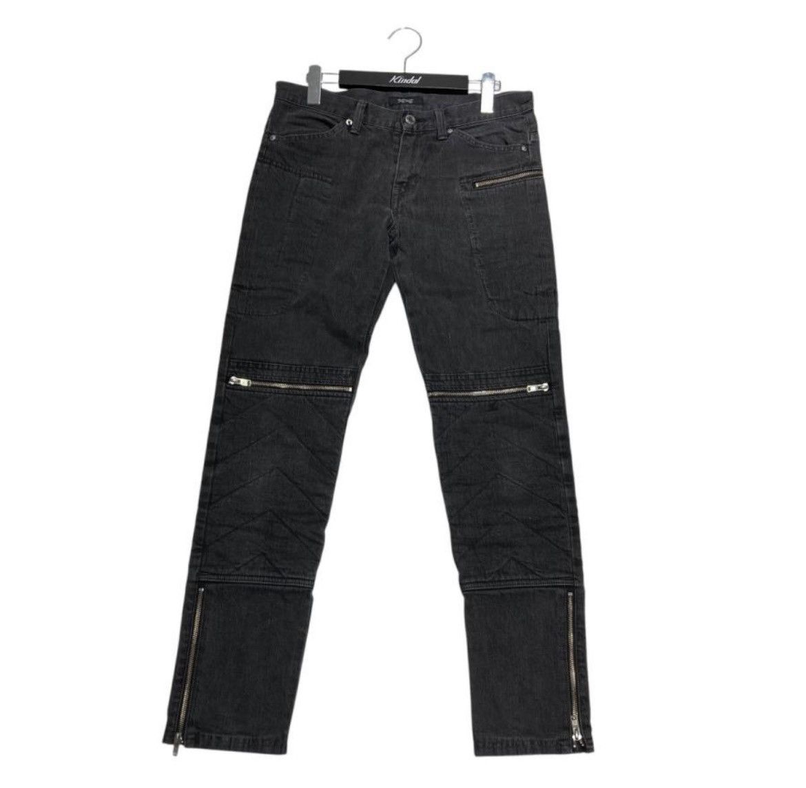 Undercover 00s Undercoverism archive biker zip pants size 2 Size US 31 - 1 Thumbnail